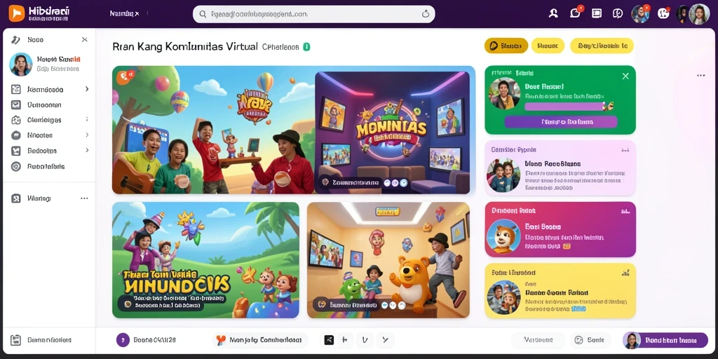 canva168 - Screenshot menampilkan fitur kolaborasi real-time.